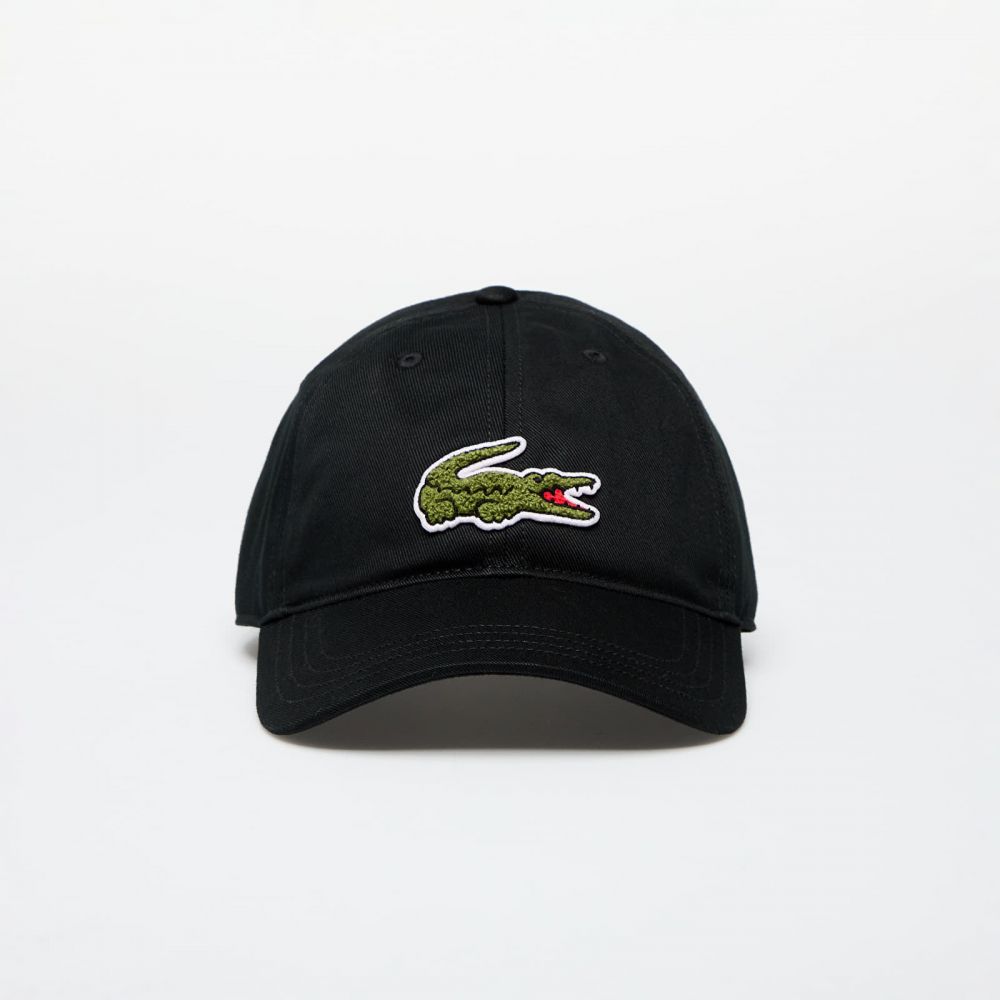 Šiltovka LACOSTE Caps And Hats Black Universal