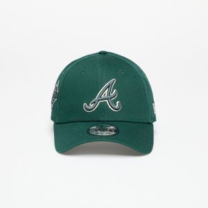 Šiltovka New Era Atlanta Braves MLB Seasonal Ws 9FORTY Adjustable Cap Dark Green Universal