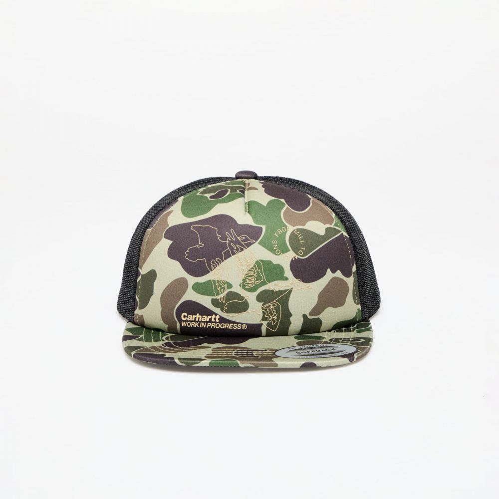 Šiltovka Carhartt WIP Flying Ducks Trucker Cap Camo Duck/ Green Universal
