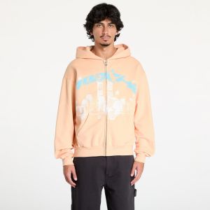 Mikina Awake NY Skyline Zip Up Hoodie Peach L
