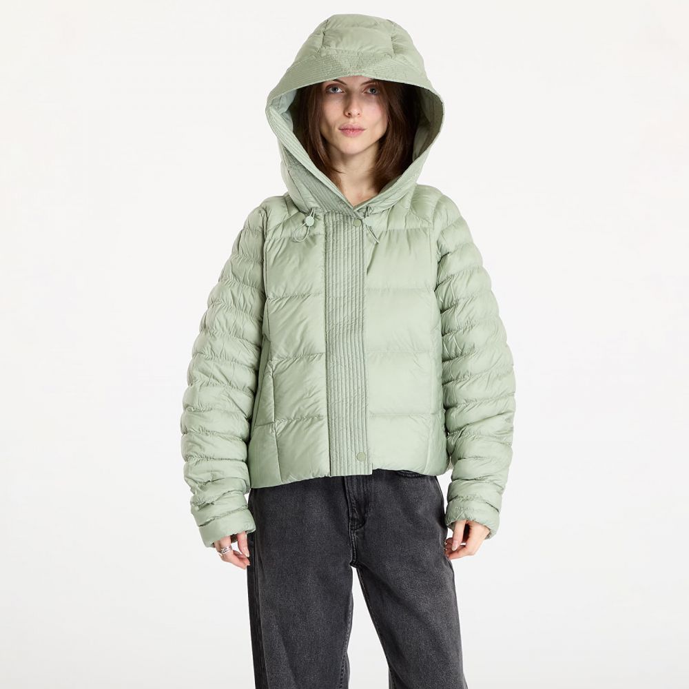 Bunda Nike Sportswear Swoosh Puffer PrimaLoft® Therma-FIT Oversized Hooded Jacket Jade Horizon/ Sail L