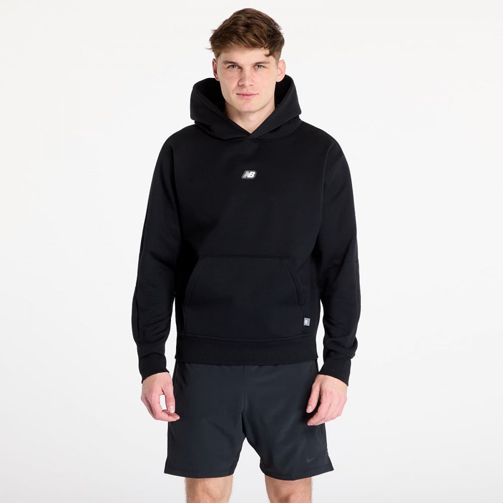 Mikina New Balance Hoops Uniform Hoodie Black S