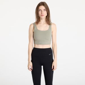 Nike Zenvy Women's Medium-Support Padded Longline Sports Bra Light Army/ White XXL
