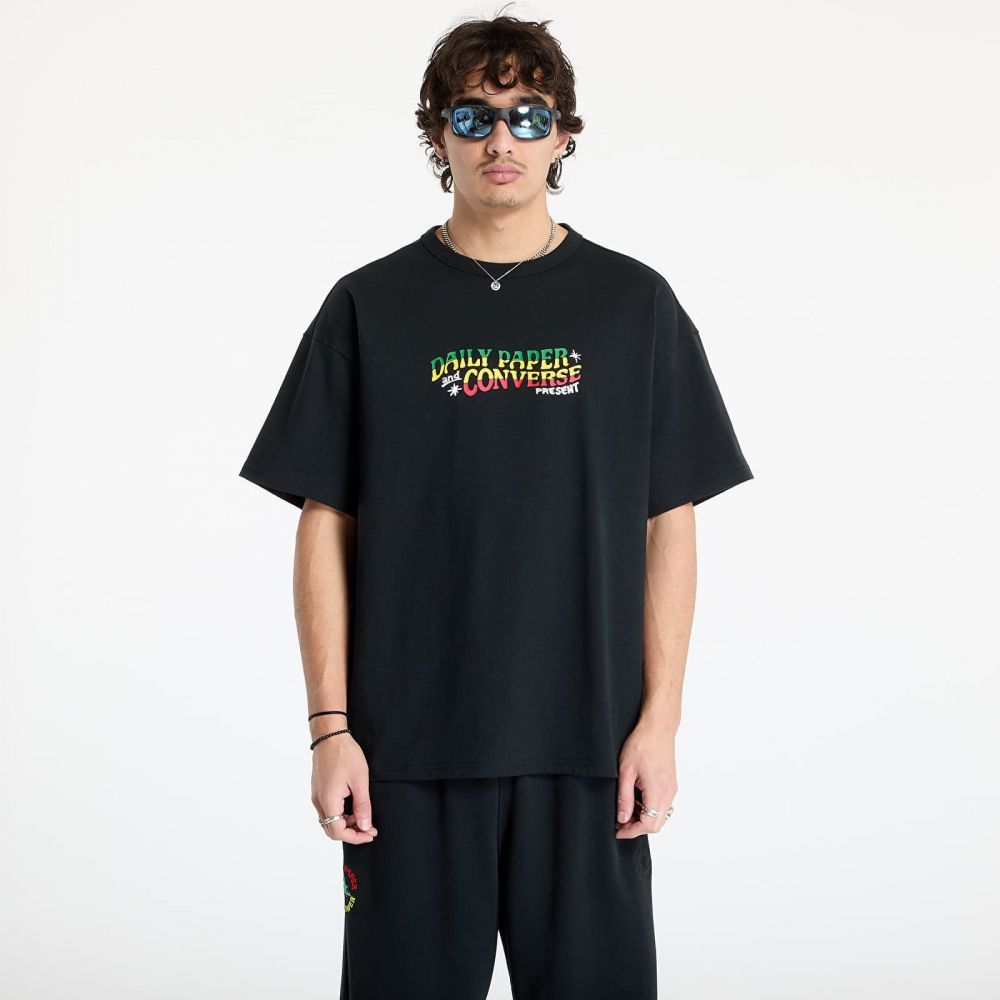Tričko Converse x Daily Paper Gold Standard Tee Black S