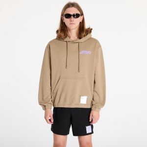 Mikina Satisfy SoftCell Hoodie Stone Fallen Rock M