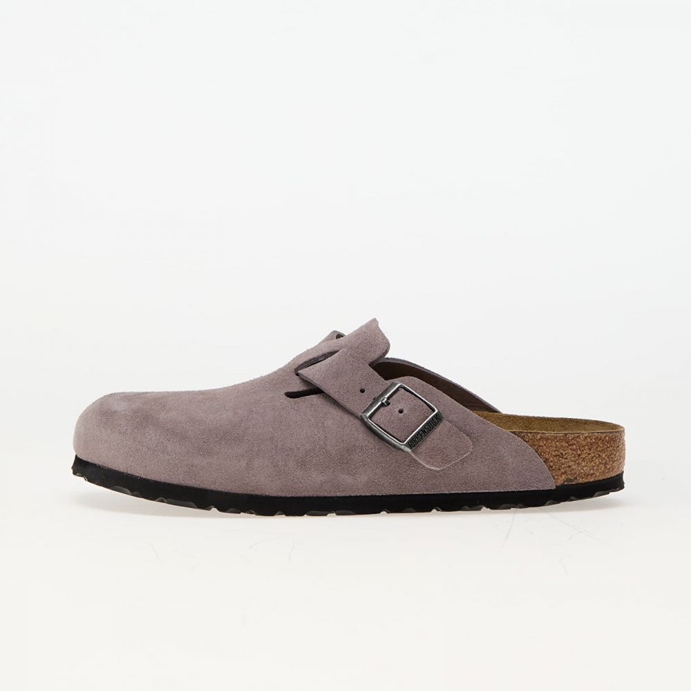 Tenisky Birkenstock Boston Leather Velvet Faded Purple EUR 38