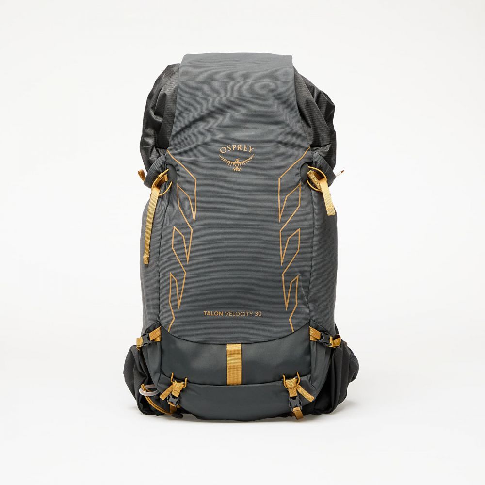 Batoh Osprey Talon Velocity 30 Dark Charcoal/ Tumbleweed Yellow S/M