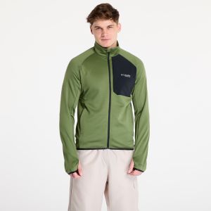 Mikina Columbia Triple Canyon™ Grid Fleece Full-Zip II Canteen/ Black M