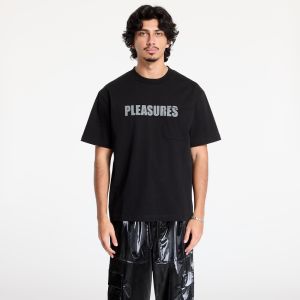 Tričko PLEASURES Impact Pocket Heavyweight Shirt Black L