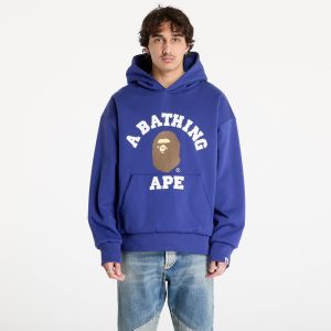 Mikina A BATHING APE College Puffy Relaxed Fit Pullover Hoodie M Blue L