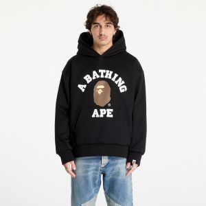 Mikina A BATHING APE College Puffy Relaxed Fit Pullover Hoodie M Black XL