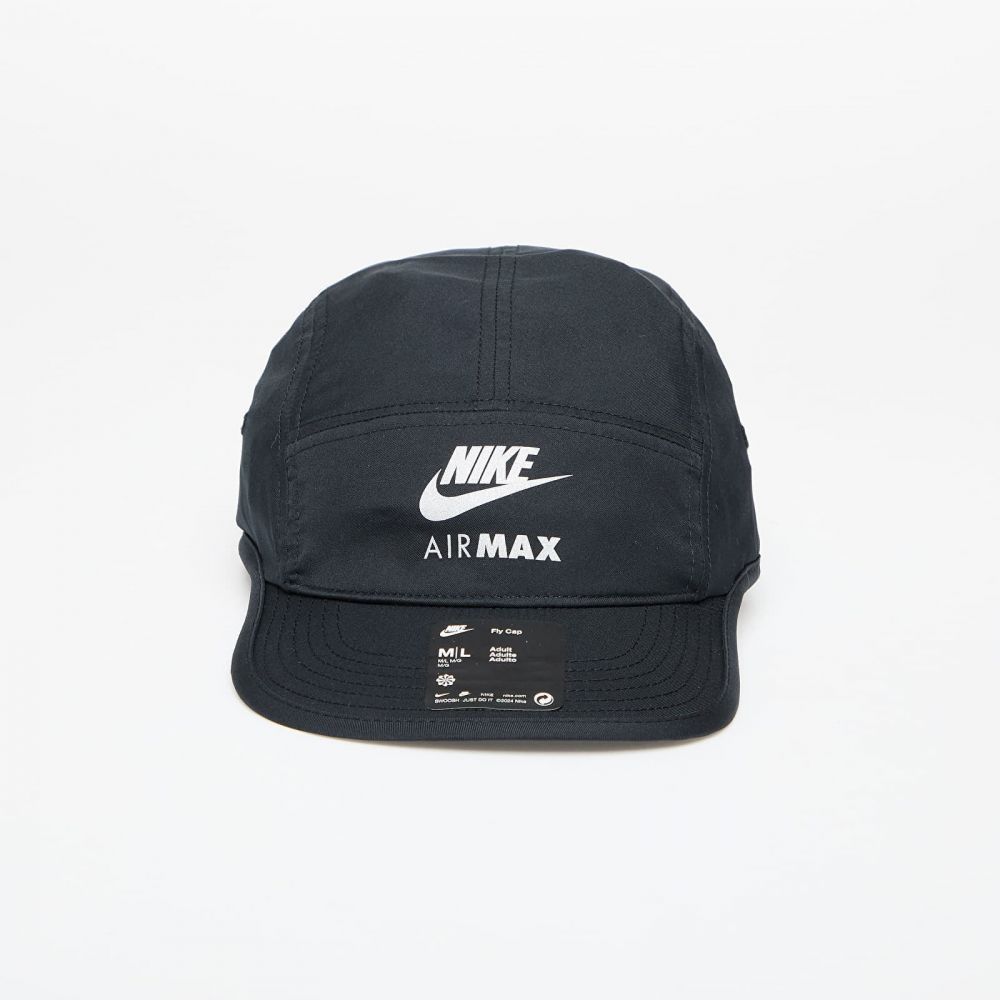 Šiltovka Nike Air Max Fly Unstructured Dri-FIT Cap Black/ Reflective Silver S/M