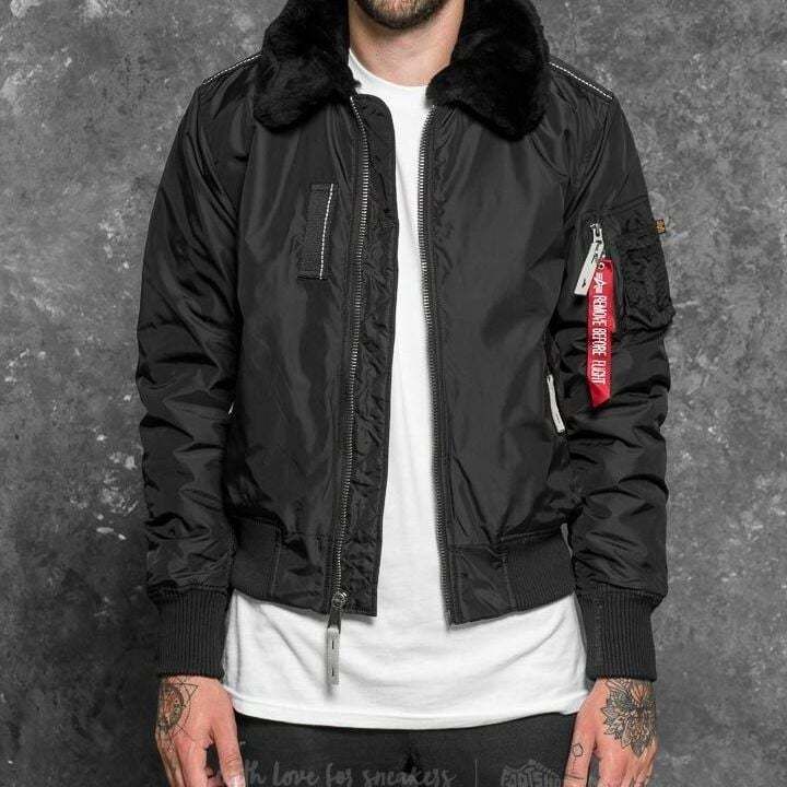 Bomber Alpha Industries Injector III Black S