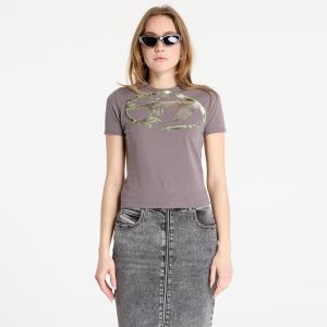 Tričko Diesel T-Uncutie-Long-P14 T-Shirt Frost Gray S