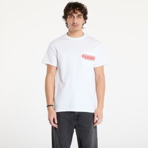 Tričko PLEASURES Staff Pocket T-Shirt White L