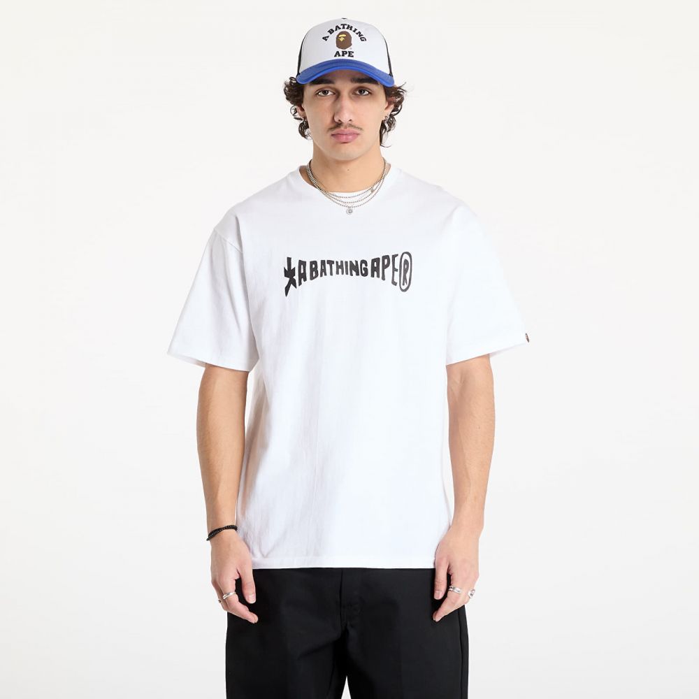 Tričko A BATHING APE Souvenir Dragon Tee White M