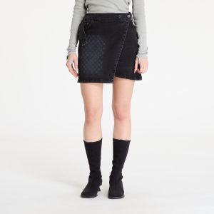 Daily Paper Mongram Wrap Denim Skirt Black XS