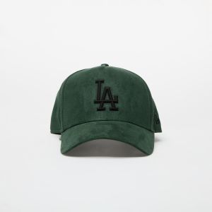 Šiltovka New Era Los Angeles Dodgers Faux Suede 9FORTY Adjustable Cap Dark Green/ Black Universal