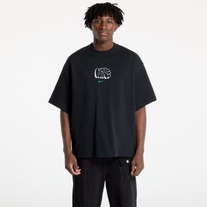 Tričko Nike Solo Swoosh Tee GPX Black/ Malachite S