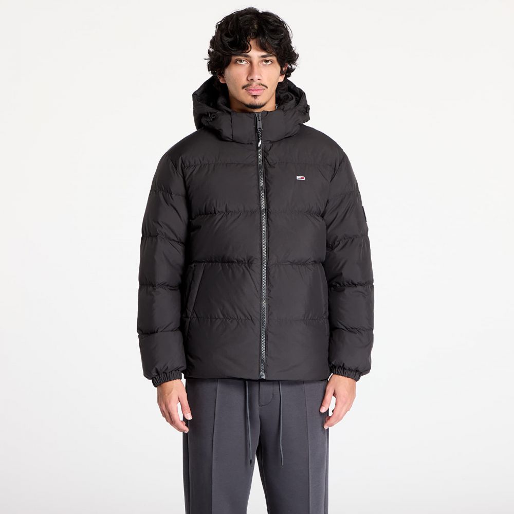 Bunda Tommy Jeans Essential Down Jacket Black L
