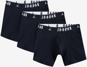 Jordan Flight Cotton Core 3-Pack Boxer Brief Black S