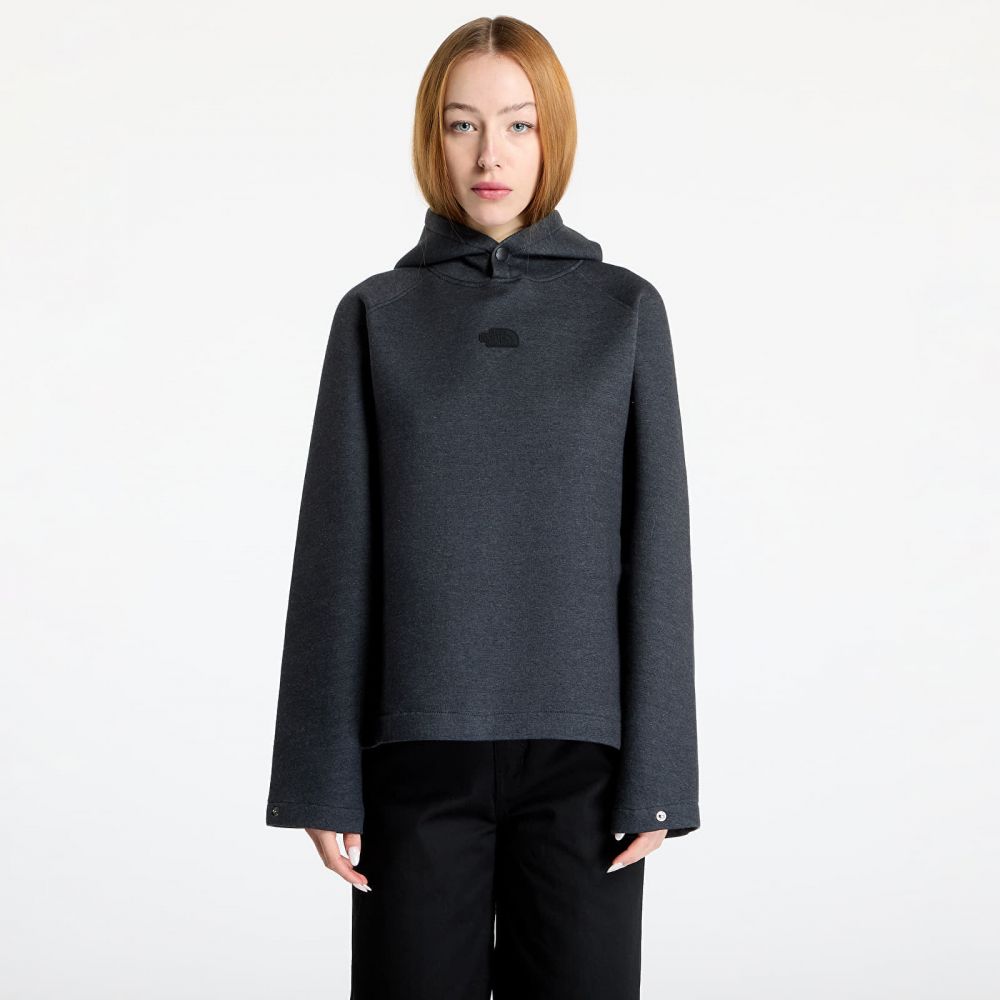 Mikina The North Face W Relaxed Hoodie TNF Black Heather L