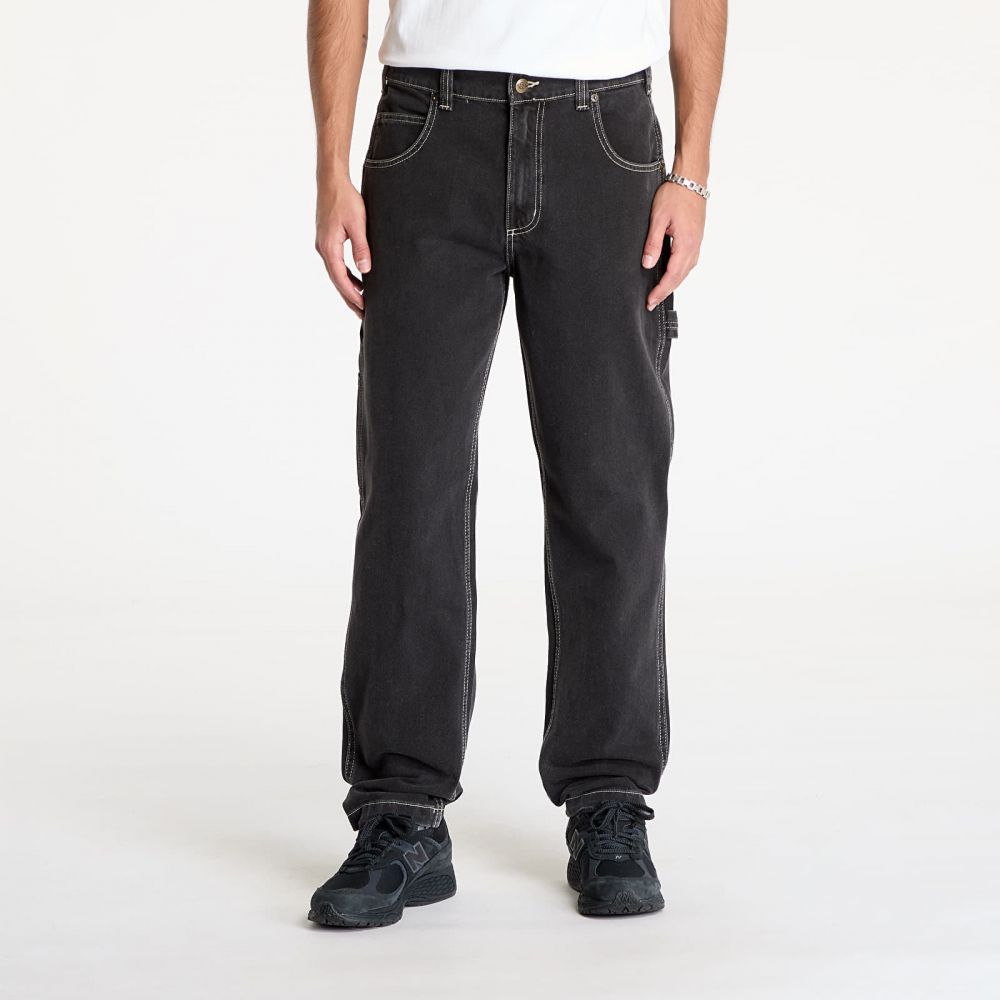 Kalhoty Dickies Garyville Denim Pants Black Wash W32/L36