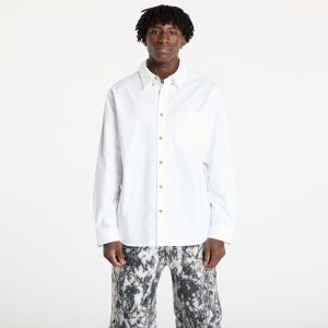 Košeľa Nike Life Men's Long-Sleeve Oxford Button-Down Shirt White/ White/ White M