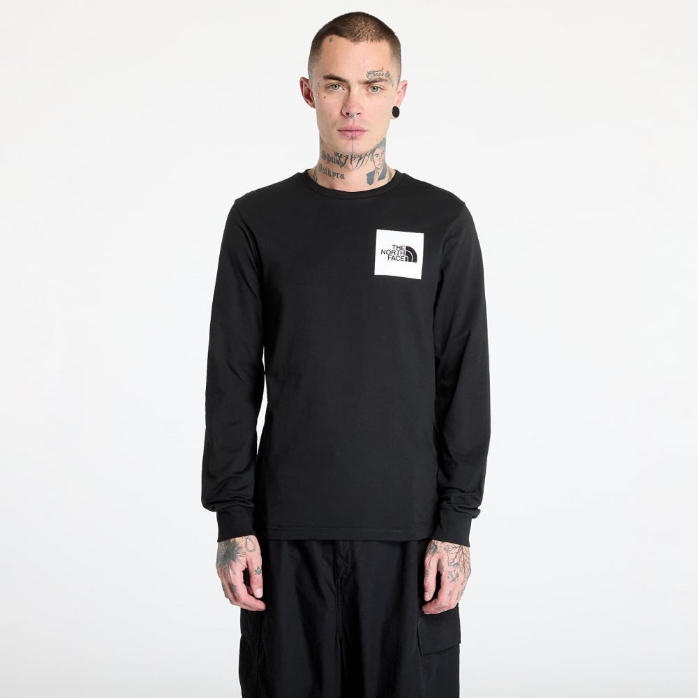 Tričko The North Face Longsleeve Fine Tee TNF Black L