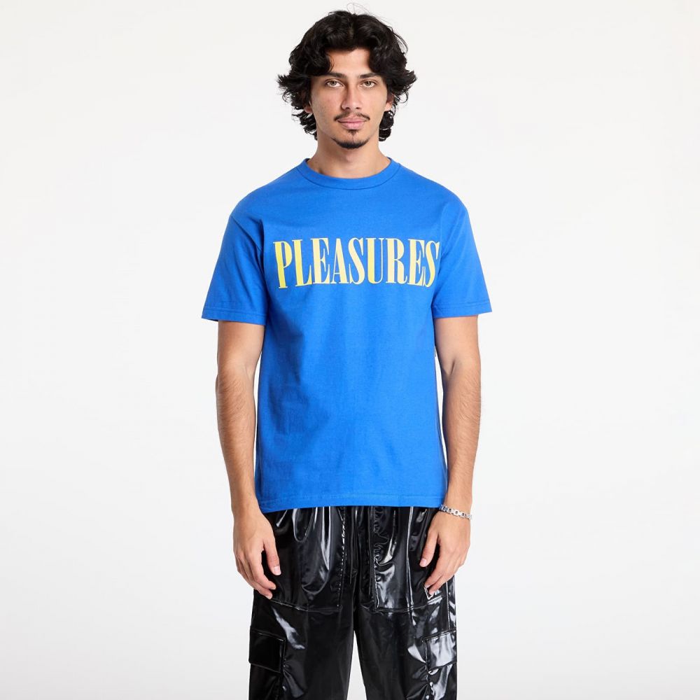 Tričko PLEASURES Onyx 24 T-Shirt Royal L