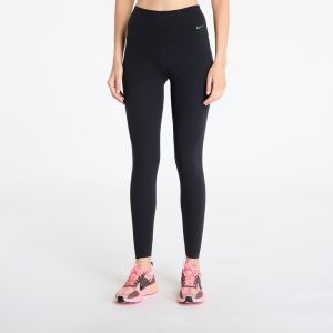 Legíny Nike Zenvy Women's Gentle-Support High-Waisted Full-Length Leggings Black/ Black S