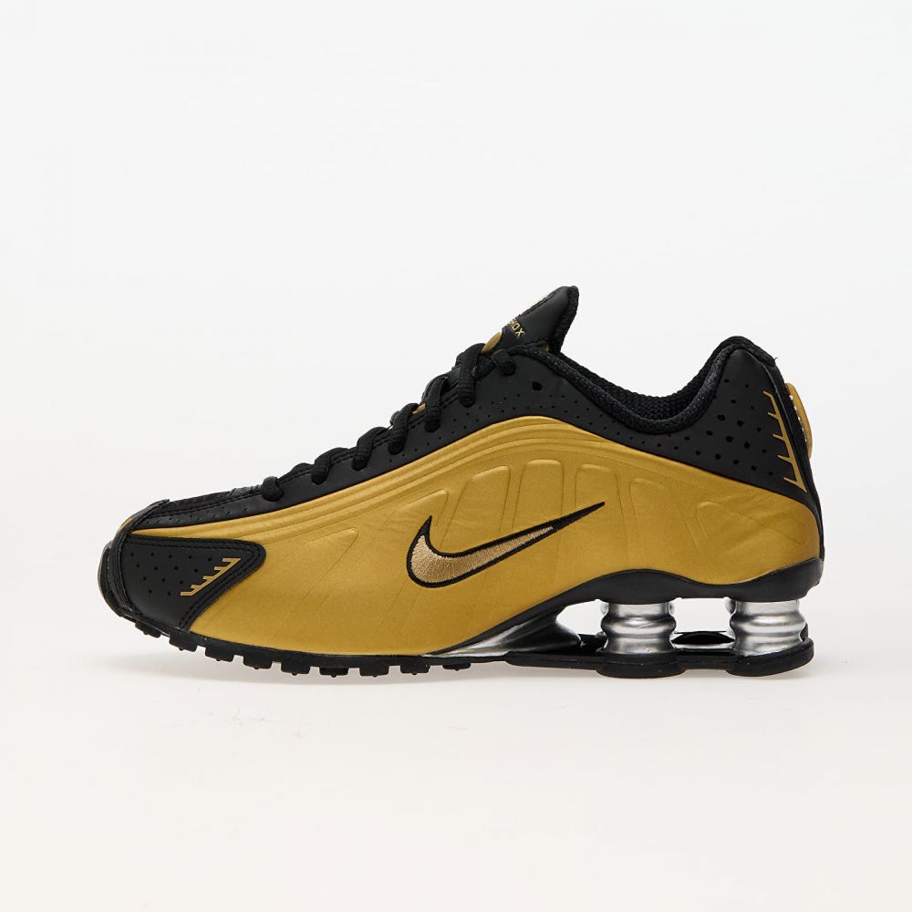Tenisky Nike W Shox R4 Black/ Metallic Gold-Metallic Silver EUR 36