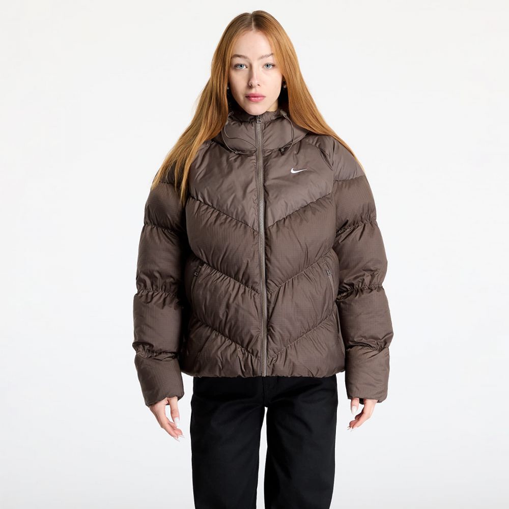 Bunda Nike Sportswear Windpuffer Women's Storm-FIT Loose Puffer Jacket Ironstone/ White XL