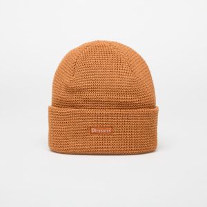 PLEASURES Old E Waffle Beanie Rust Universal