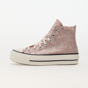 Tenisky Converse Chuck Taylor All Star Lift Platform Glitter Dusty Cinder/ Egret/ Black EUR 38