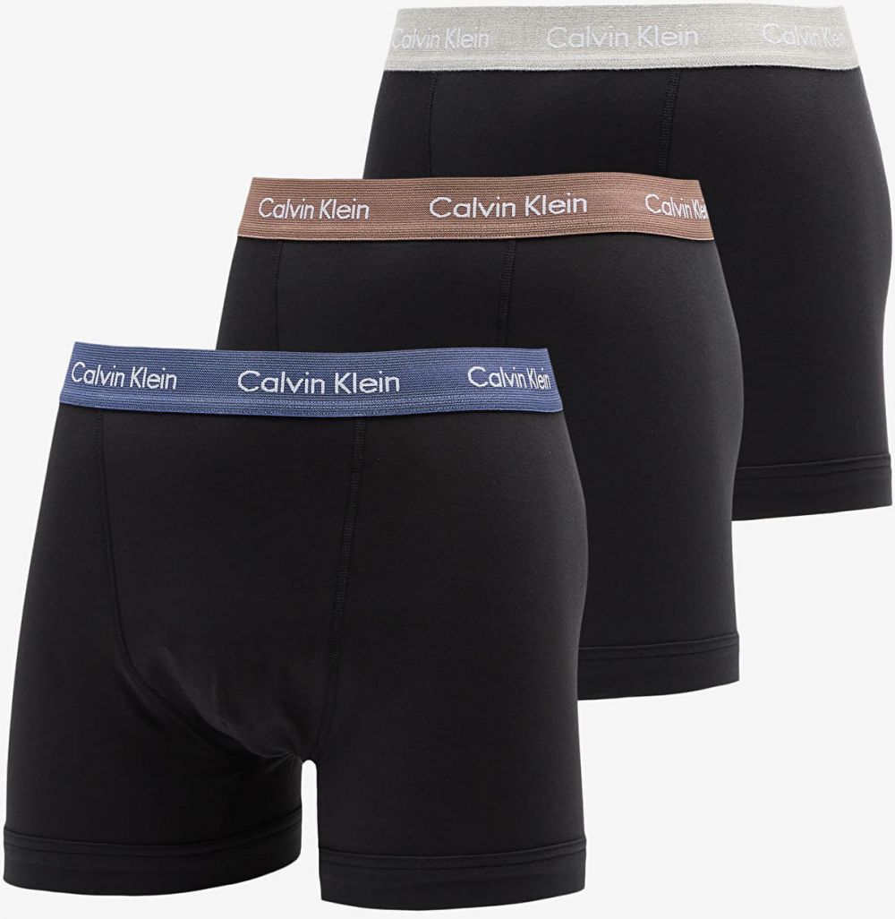 Calvin Klein Cotton Stretch Trunk 3-Pack Black L