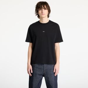 Tričko A.P.C. Boxy Micro Logo T-Shirt Black L
