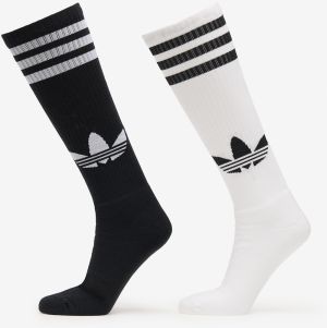 adidas Knee Sock 2-Pack White/ Black M