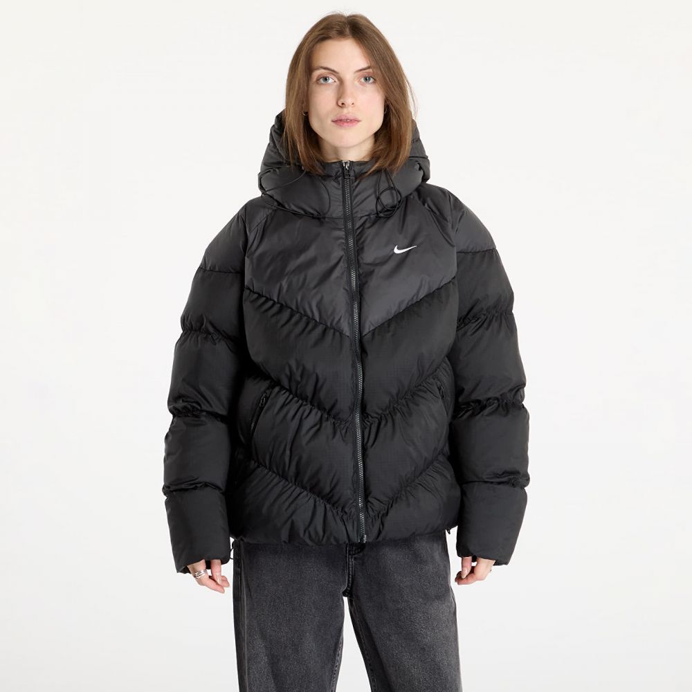 Bunda Nike Sportswear Windpuffer Storm-FIT Loose Puffer Jacket Black/ White XL