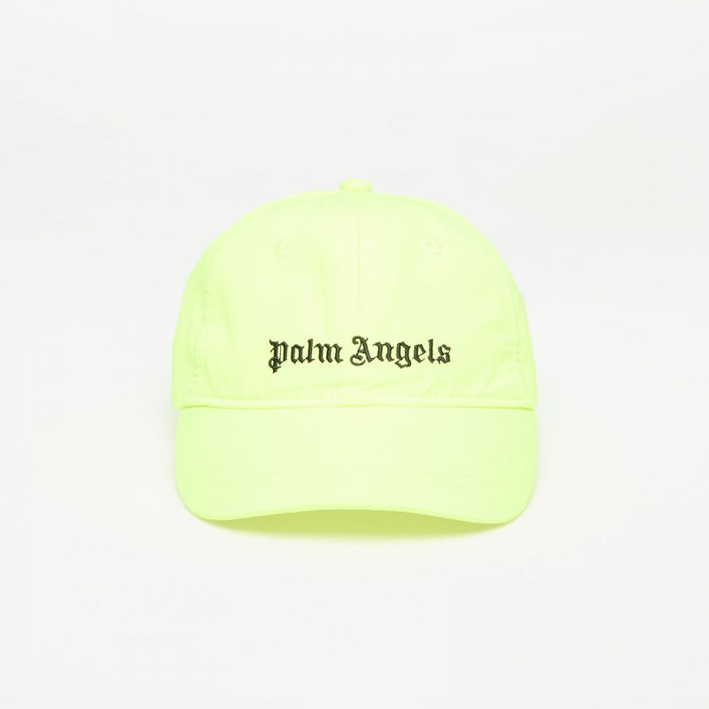 Šiltovka Palm Angels Kids Logo Baseball Cap Yellow/ Fluo Black II