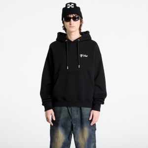 Mikina Off-White Script Skate Hoodie Black/ White S