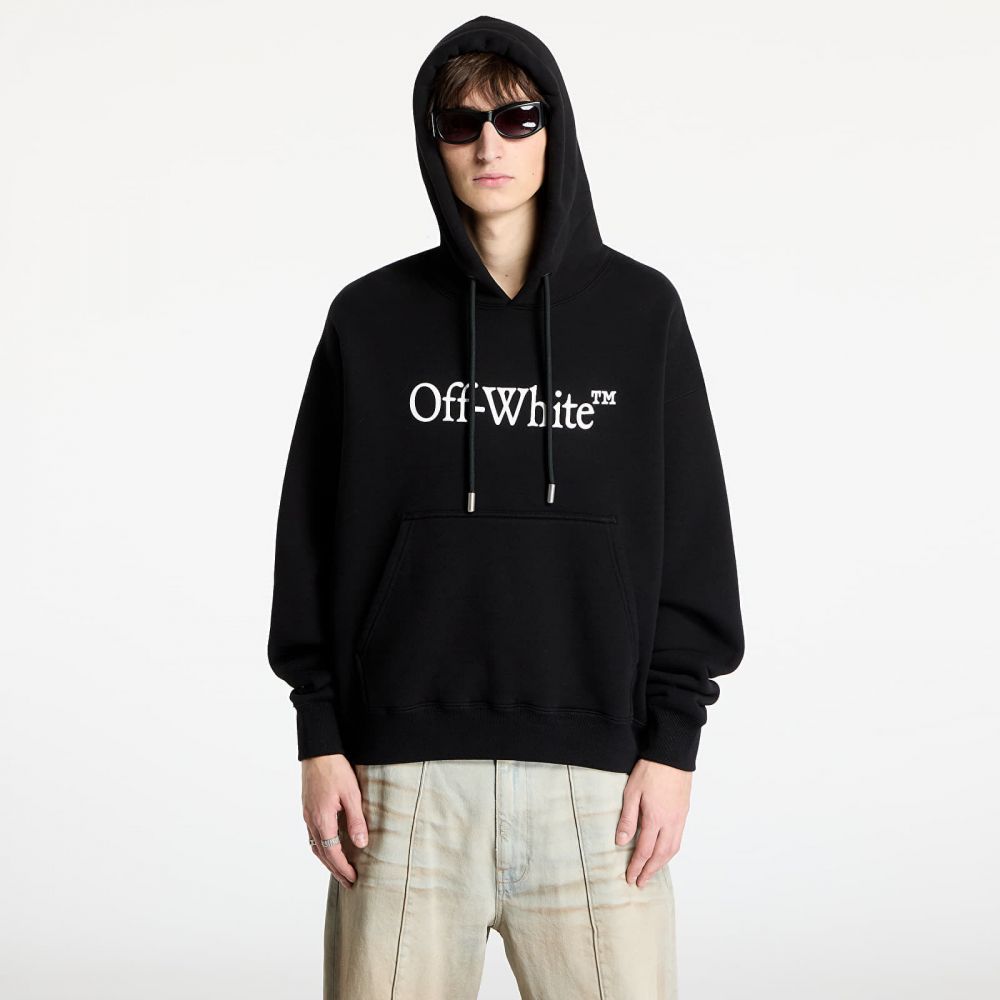 Mikina Off-White Big Bookish Skate Hoodie Black/ White XL