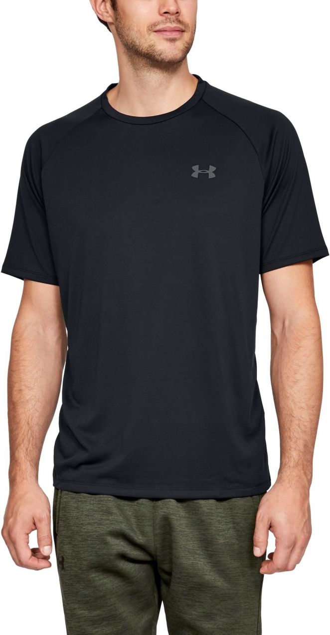 Tričko Under Armour Tech 2.0 SS Tee Black/ Graphite XL