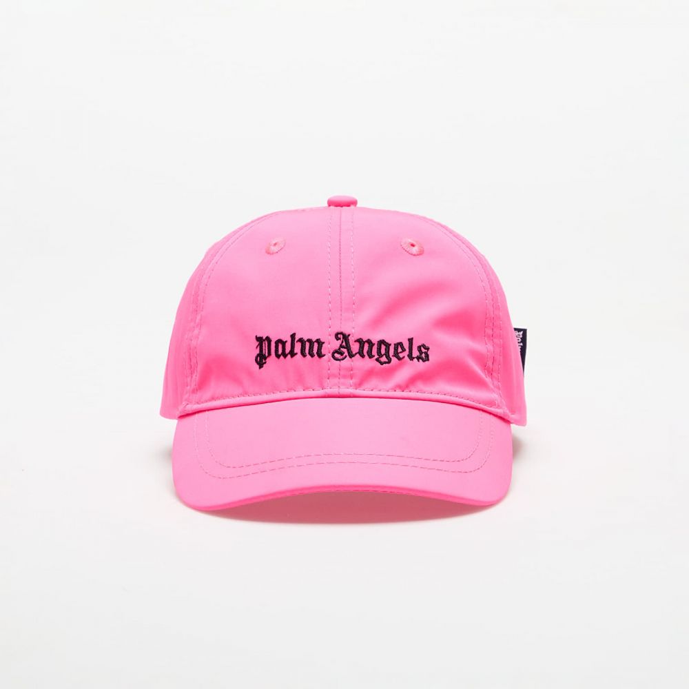 Šiltovka Palm Angels Kids Logo Baseball Cap Fuchsia Fluo/ Black I