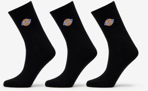 Dickies Valley Grove Socks 3-Pack Black 39-42