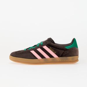 Tenisky adidas Gazelle Indoor W Dark Brown/ Glow Pink/ Court Green EUR 38