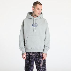 Mikina Nike Solo Swoosh Men's Fleece Hoodie Dk Grey Heather/ Sail S