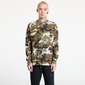 Tričko Jordan MVP Men's Camo Long-Sleeve Top Light Olive/ Sail S
