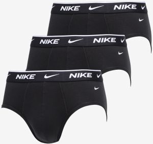 Nike Dr-FIT Cotton Stretch Hip Briefs 3-Pack Black M