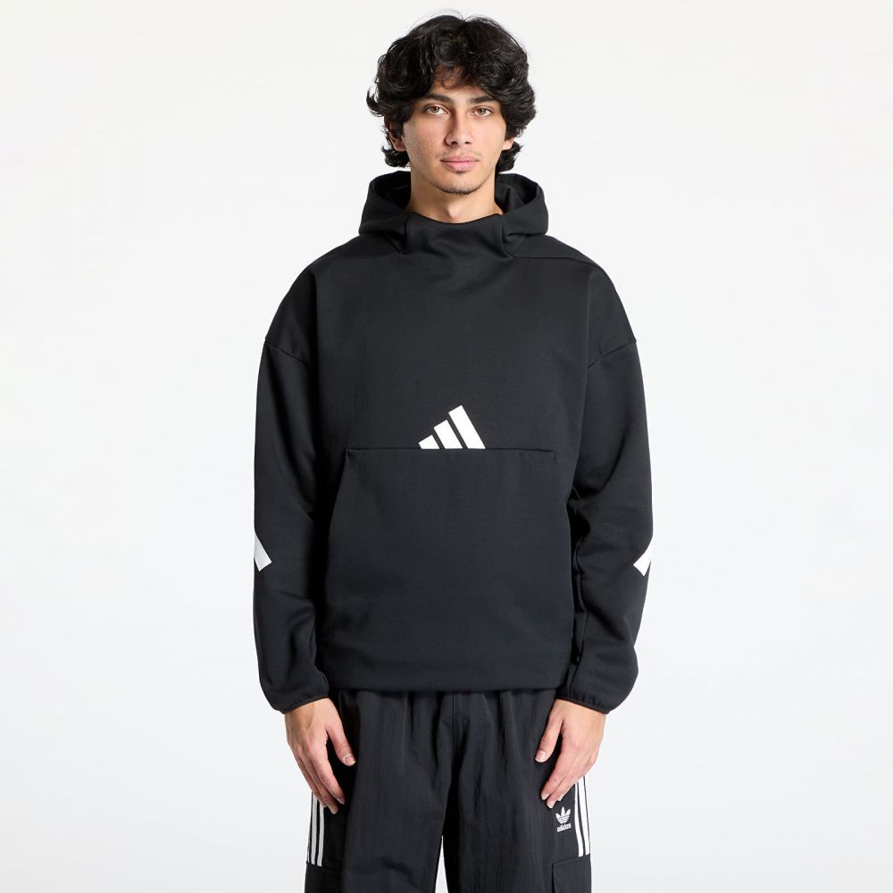 Mikina adidas Z.N.E. Hoodie Black/ White L